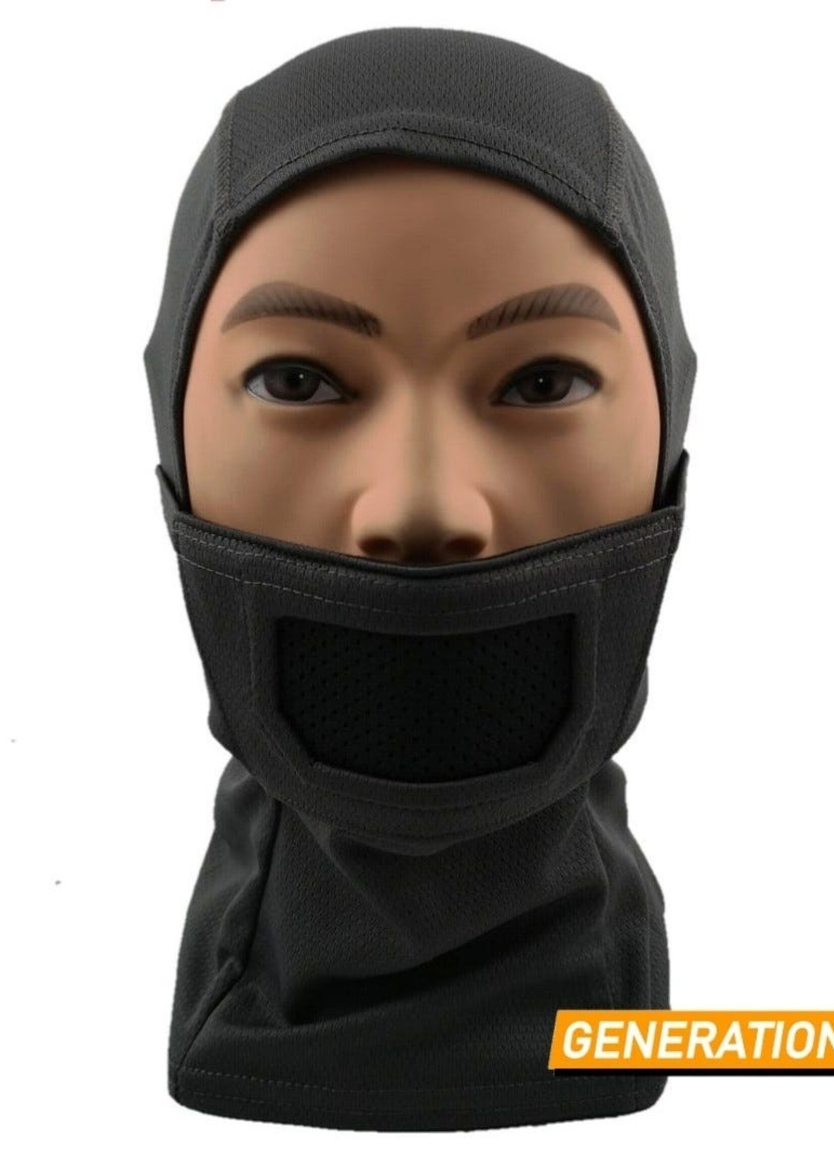 Cygnus Armory Fullface Warrior Mask Balaclava (Grey)