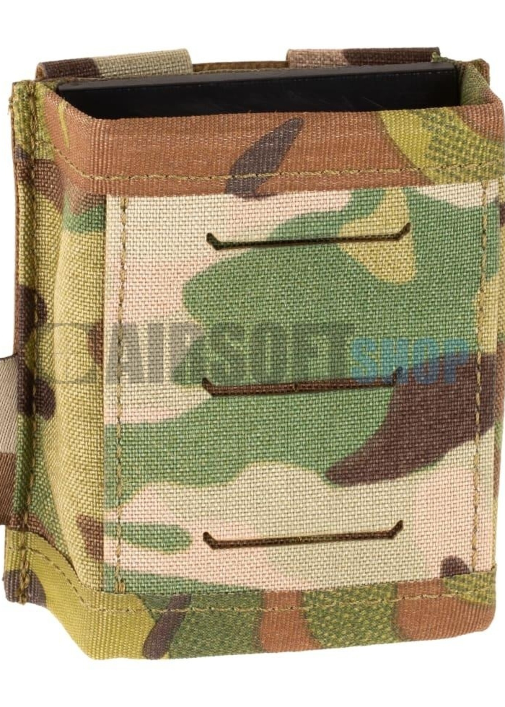 Warrior Assault Systems Laser Cut Single Snap Mag Pouch 5.56mm Short (Multicam)
