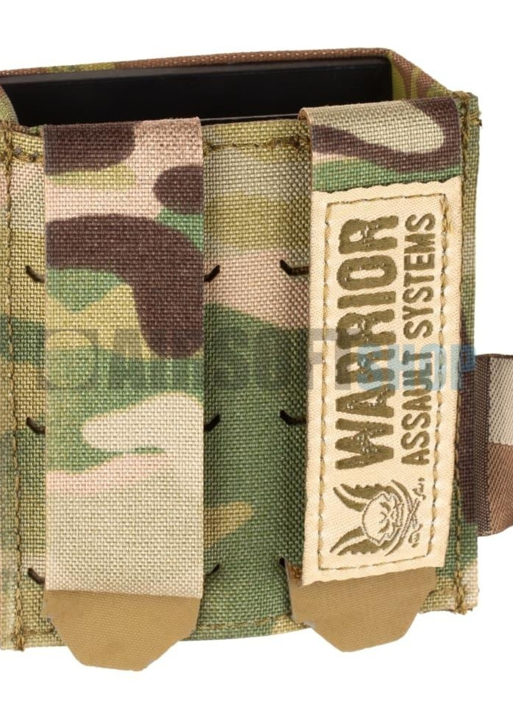 Warrior Assault Systems Laser Cut Single Snap Mag Pouch 5.56mm Short (Multicam)