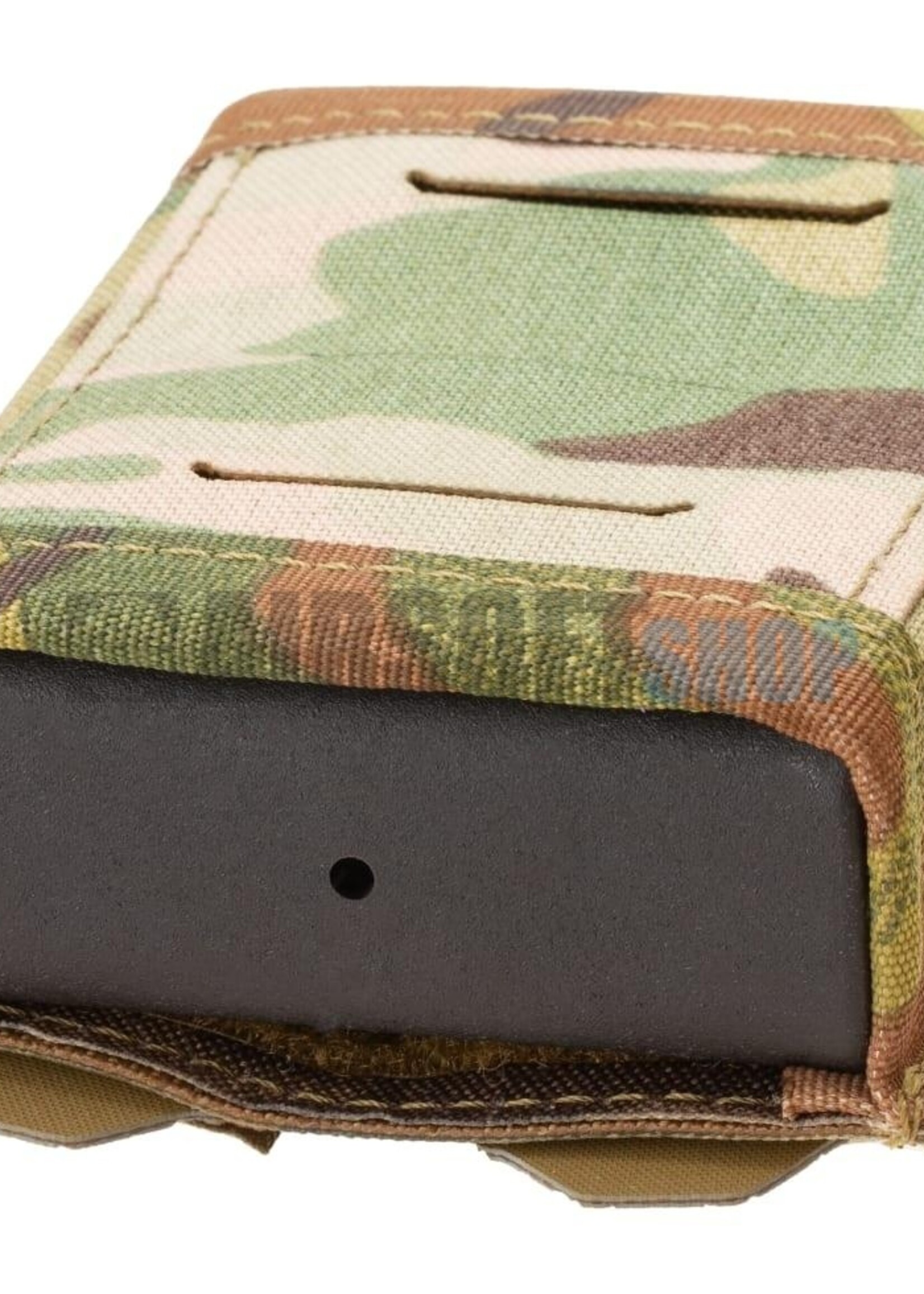 Warrior Assault Systems Laser Cut Single Snap Mag Pouch 5.56mm Short (Multicam)