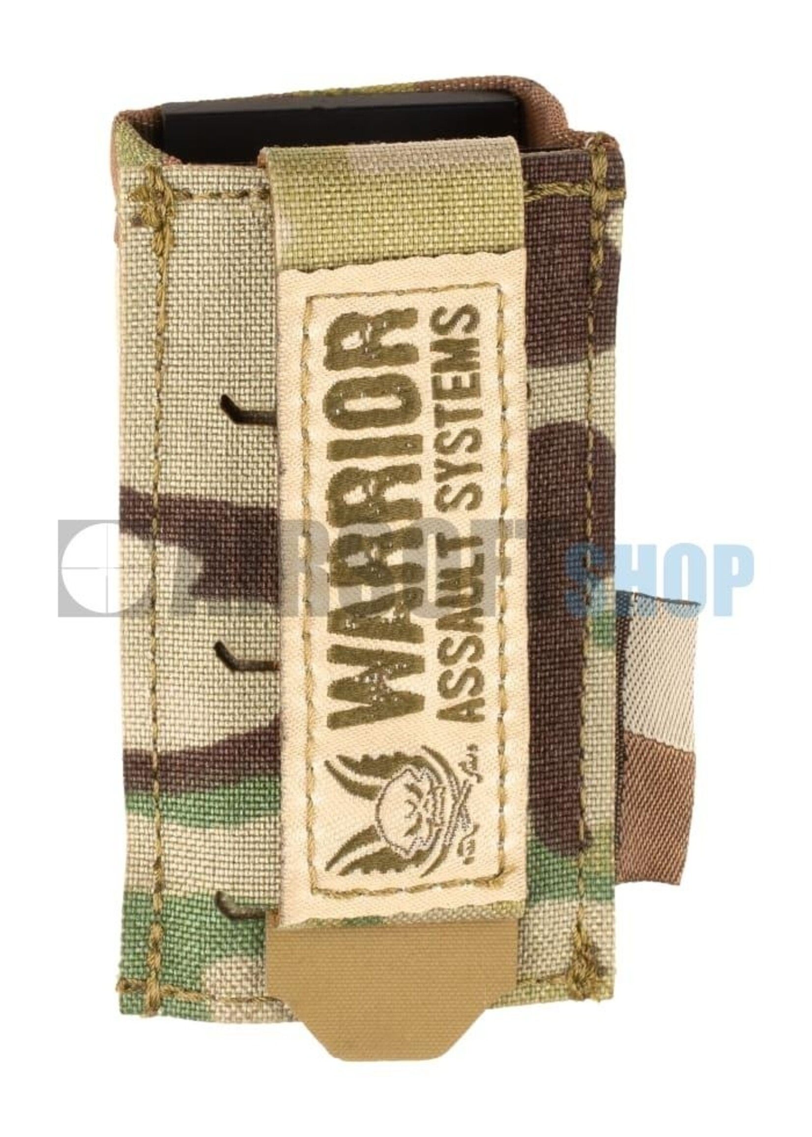 Warrior Assault Systems Laser Cut Single Snap Mag Pouch 9mm (Multicam)
