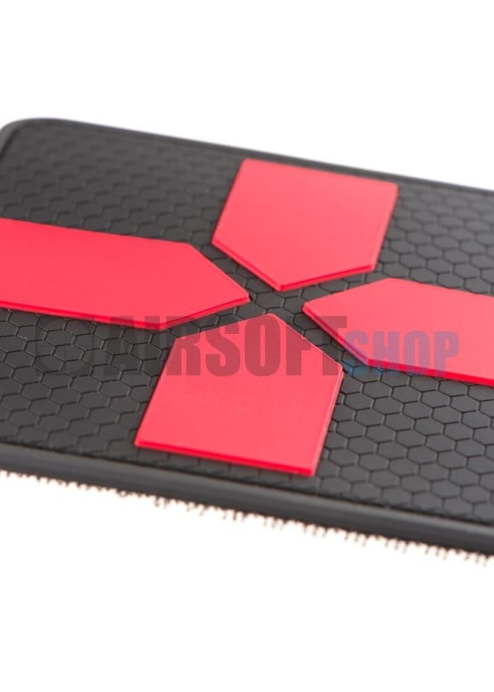 JTG Big Red Cross Medic Rubber Patch (Blackmedic)