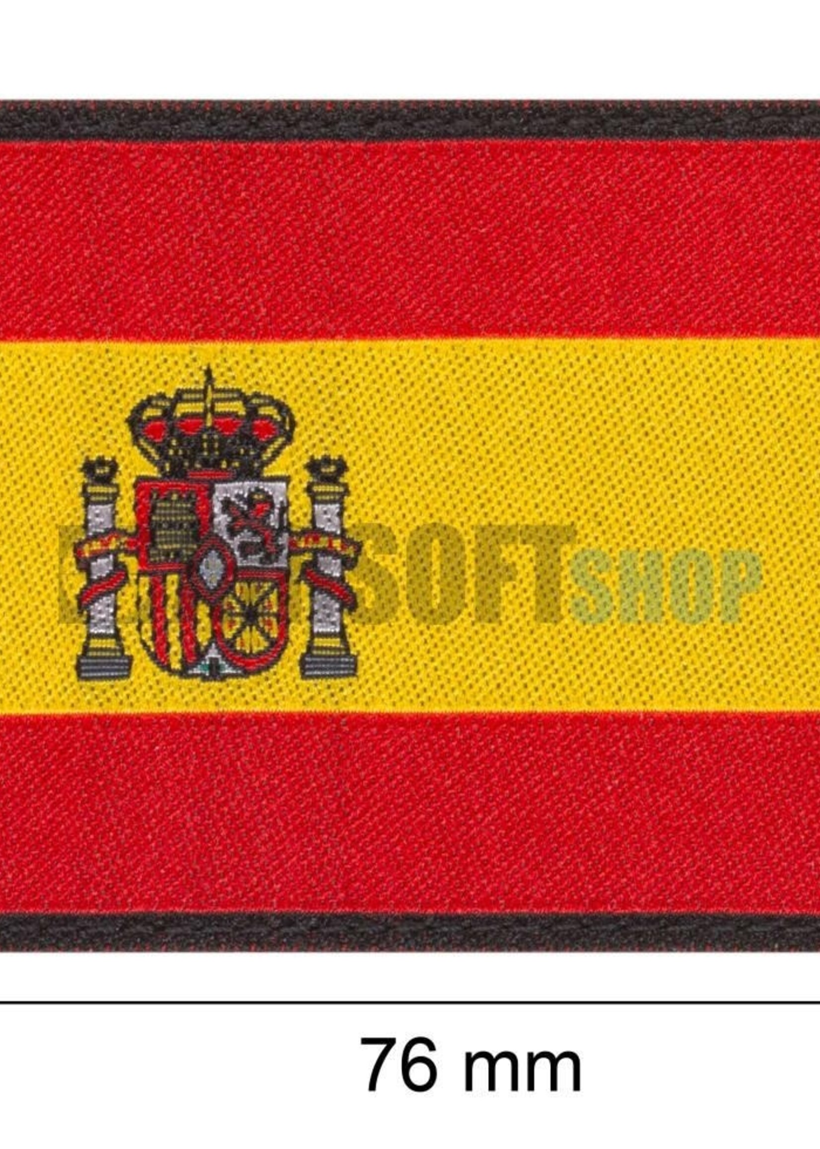 Claw Gear Spain Flag Patch (Color)