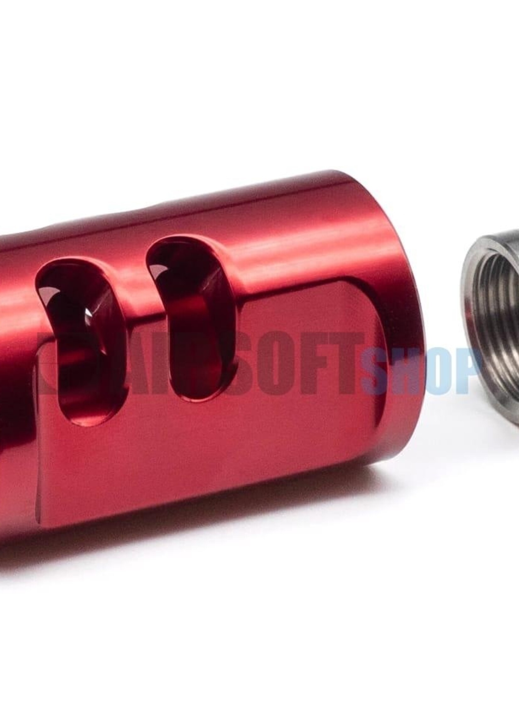 TTI Airsoft AAP-01 Type-A Compensator 14mm CCW (Red)