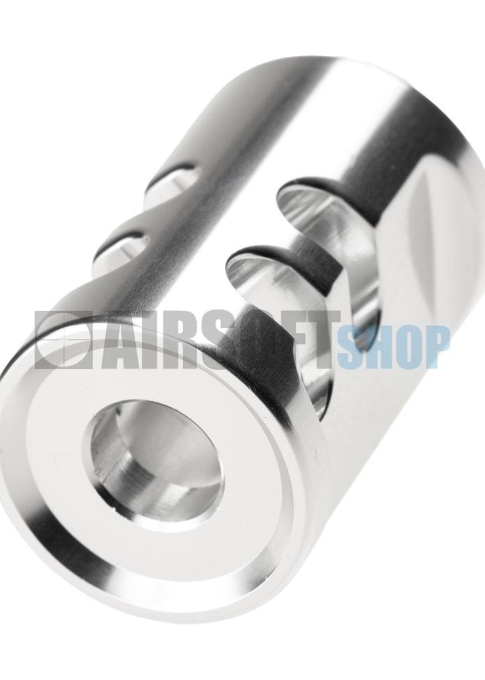 TTI Airsoft AAP-01 Type-A Compensator 14mm CCW (Silver)