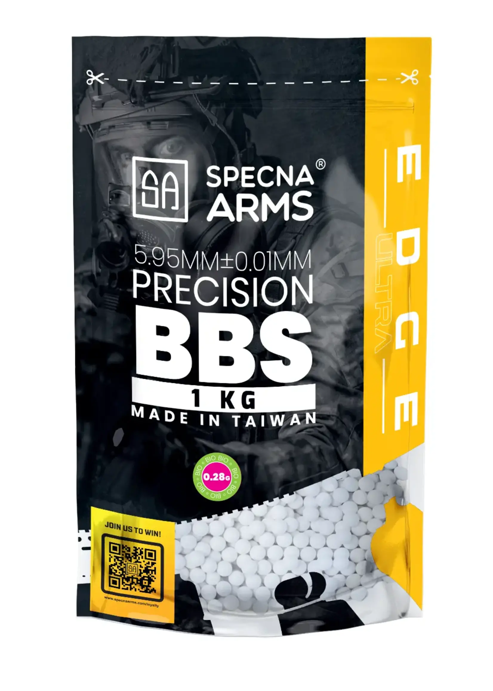 Specna Arms 0,28g EDGE ULTRA BIO BB Precision 1kg (White)