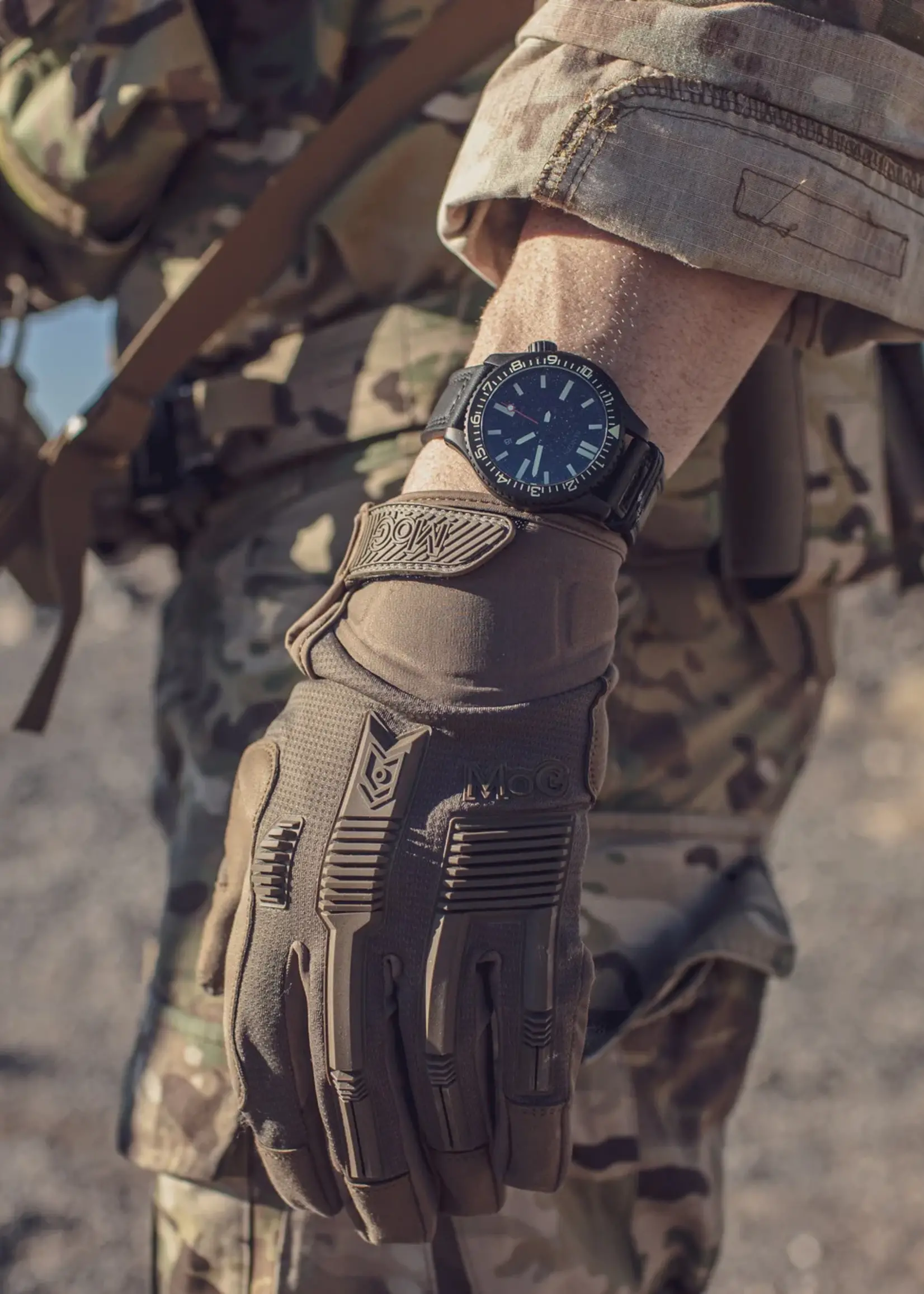 MoG (Masters of Gloves) Target 8110M Impact High Abrasion Gloves (Multicam)