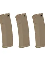 Specna Arms M4/M16 S-Mag Midcap 5-Pack 125rds (Tan)
