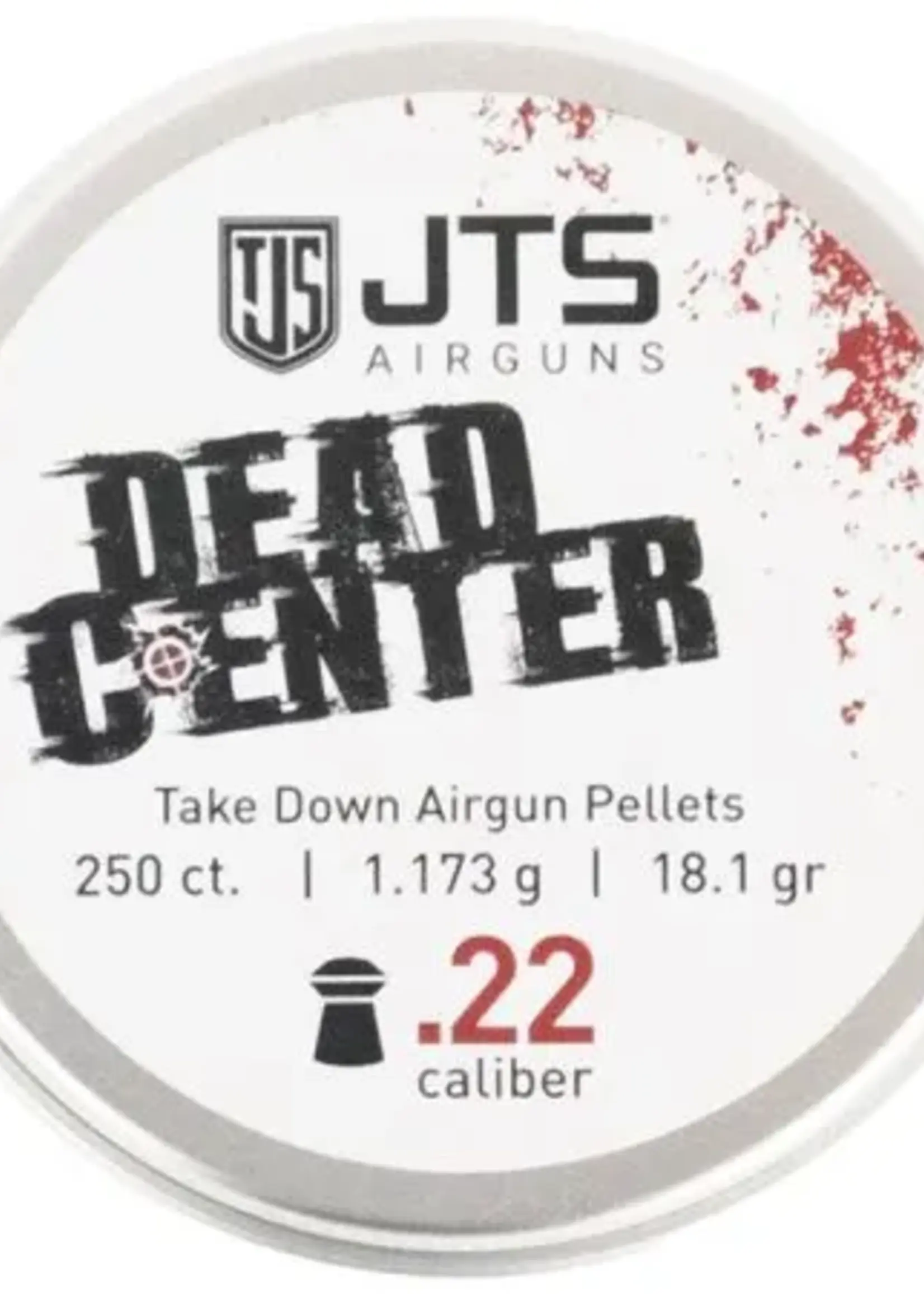 JTS Dead Center Precision 5.5mm 250rds 18.1grain (1,173g)