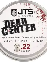 JTS Dead Center Precision Semi-Domed 5.5mm 250rds 21.53grain (1,395g)