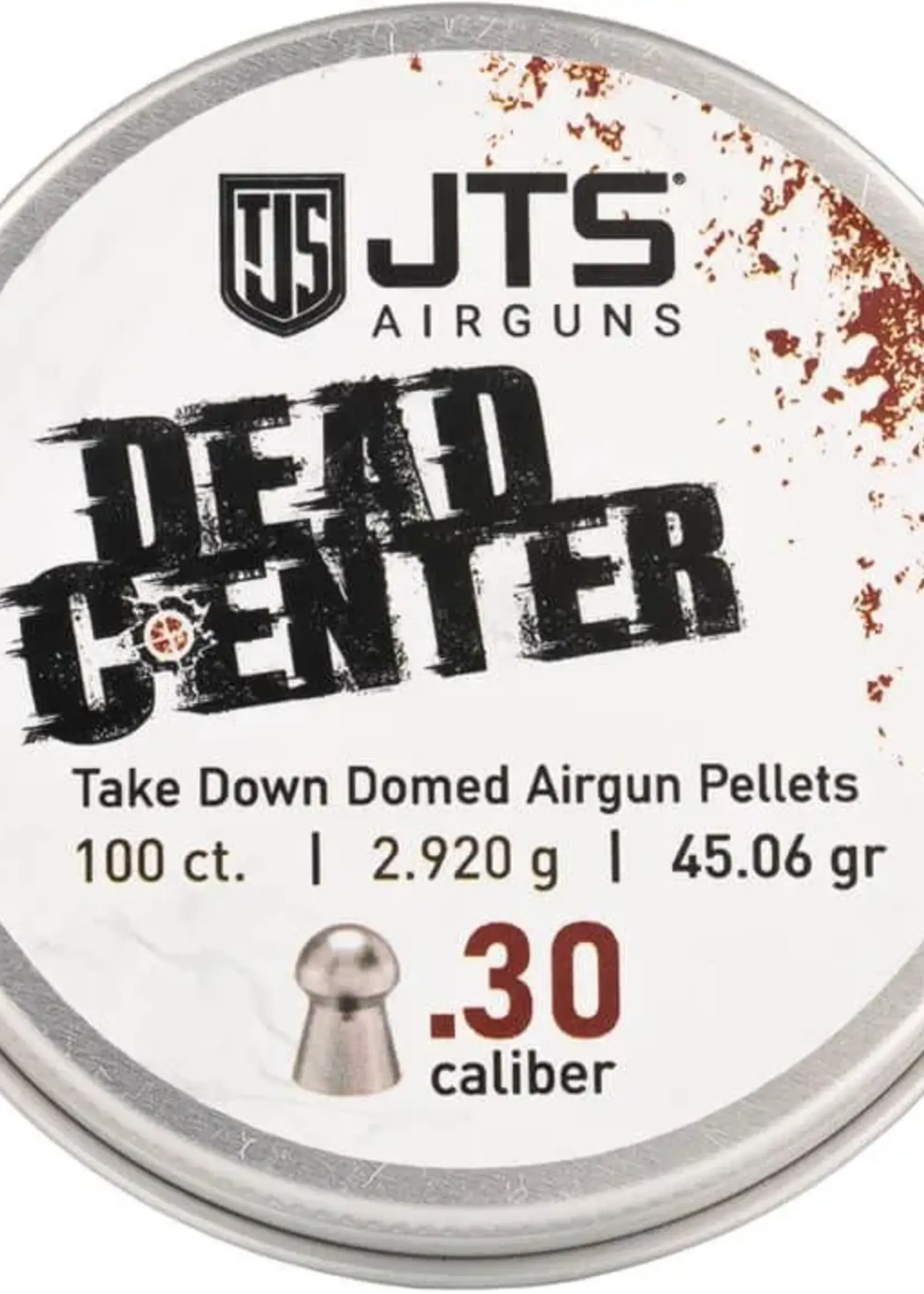 JTS Dead Center Precision Domed 7.62mm 100rds 45.06grain (2,920g)