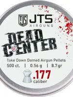 JTS Dead Center Precision Domed 4.5mm 500rds 8.7grain (0,56g)