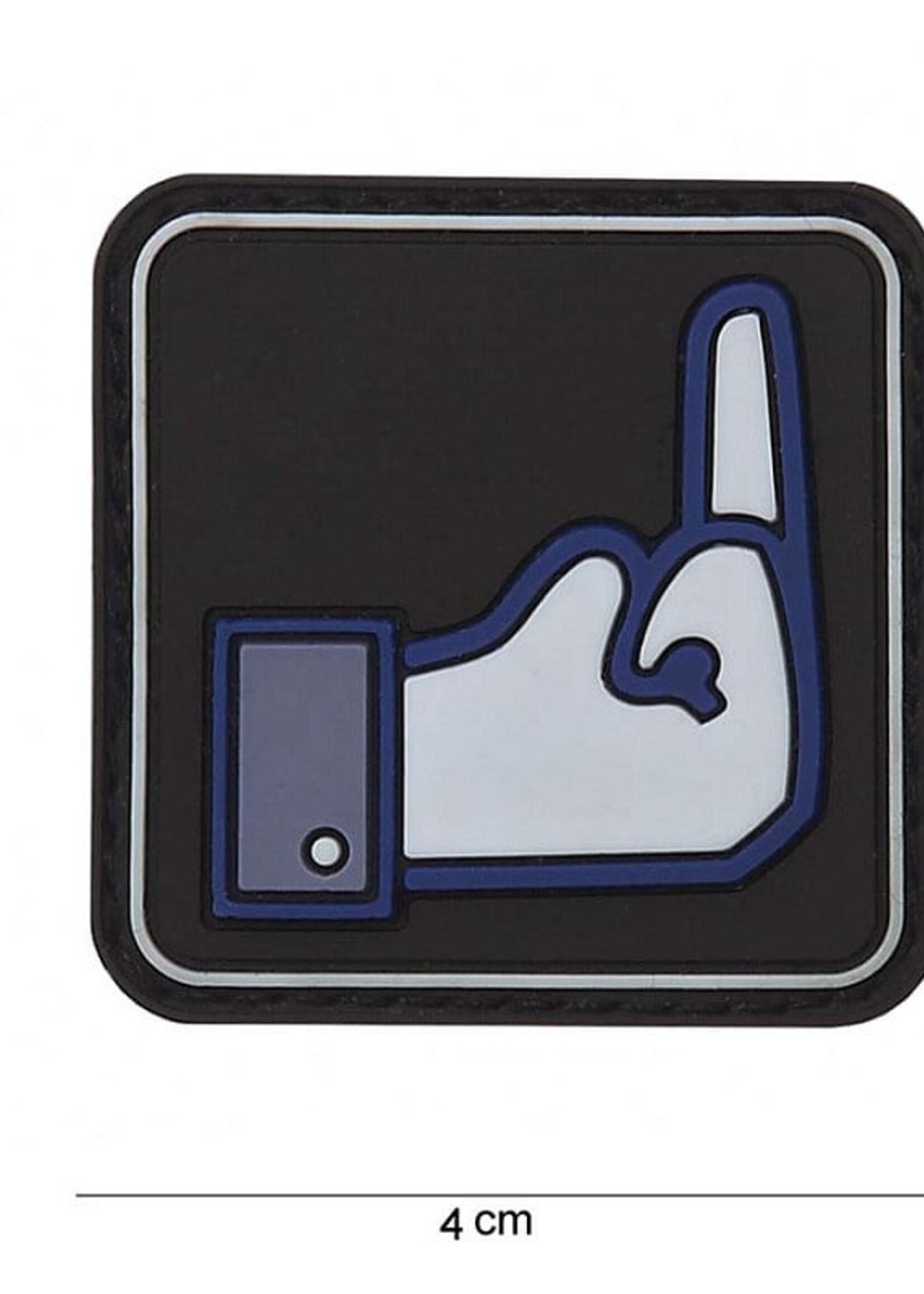 101 Inc FB The Finger PVC Patch