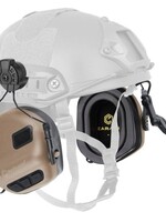 Earmor M32H Plus Headset + Helmet Mount (Tan)
