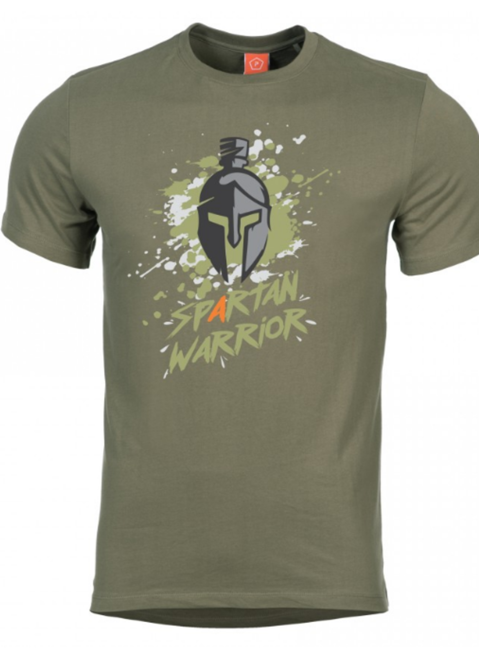 Pentagon Ageron Spartan Warrior T-Shirt (Olive Green)
