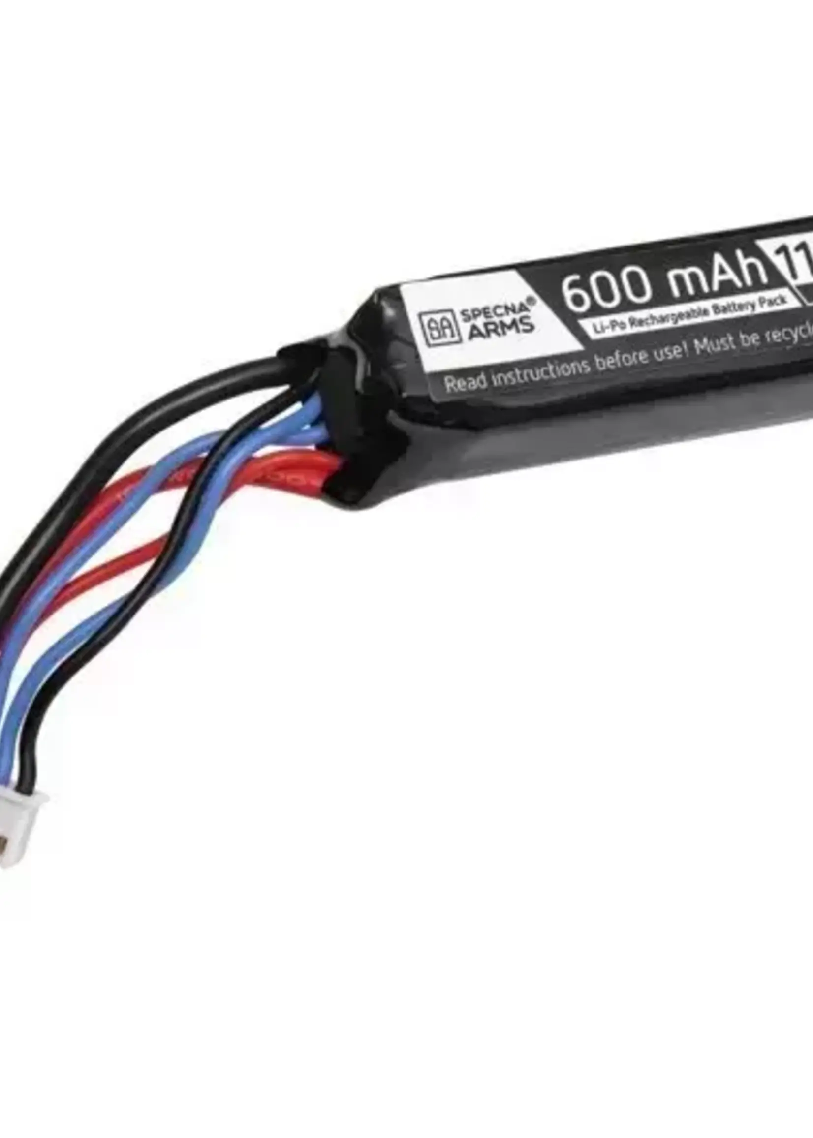 Specna Arms LiPo 11.1V 600mAh 20/40C PDW Stick Type (Deans)