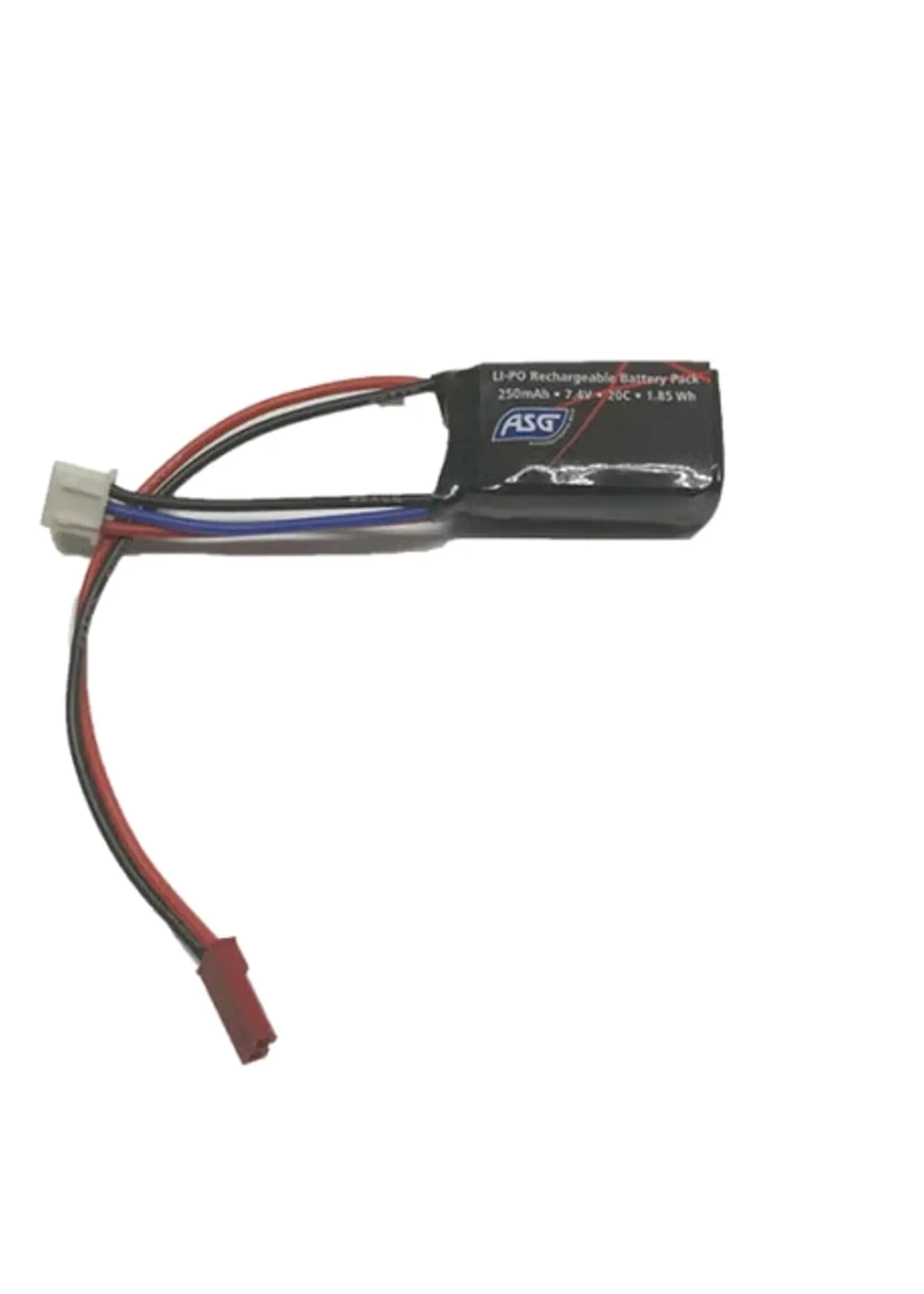 ASG FCU 7.4V 250mAh HPA LiPo Battery