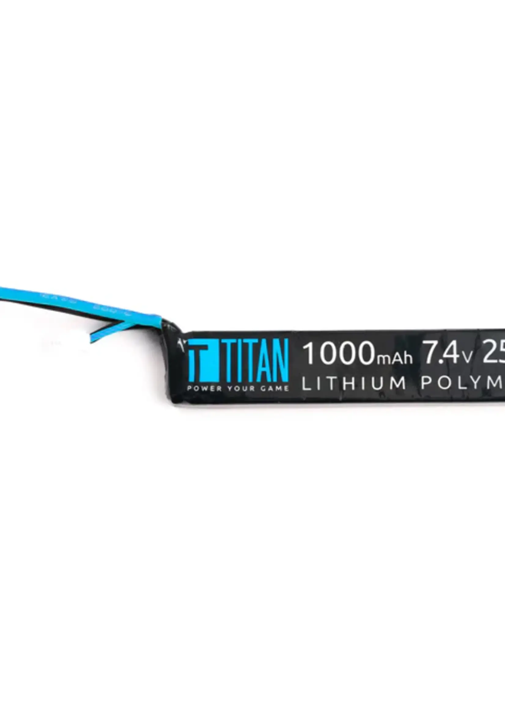 Titan Power 7.4V 1000mAh 25C LiPo Battery (Stick - Tamiya)
