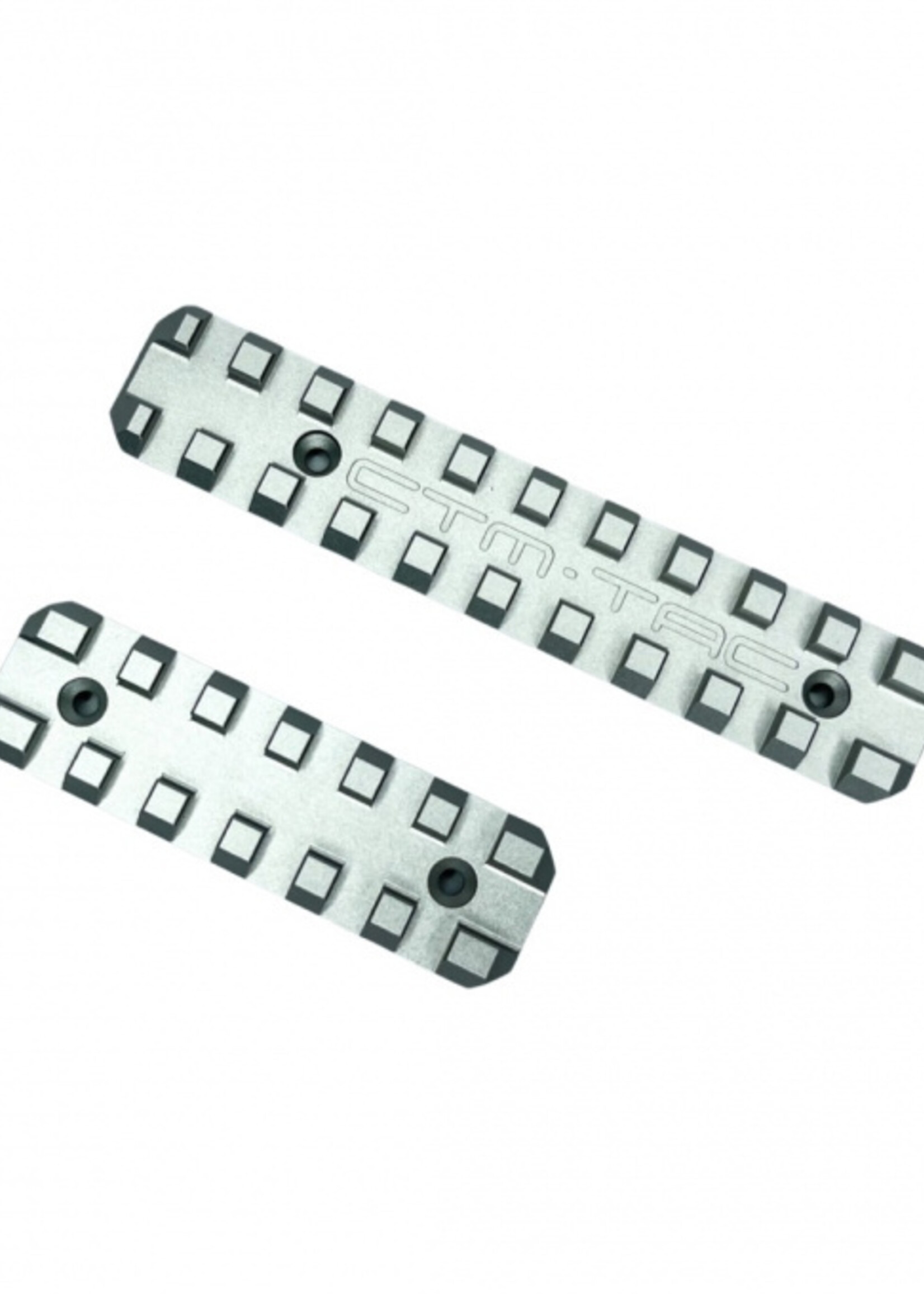 CTM TAC AAP-01 CNC Upper and Lower Picatinny Rail Set (Silver)