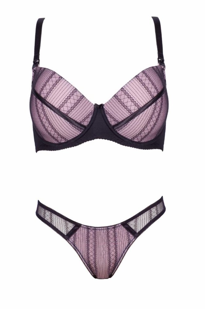 Lupoline Black/Pink slip Lupoline Black/Pink slip