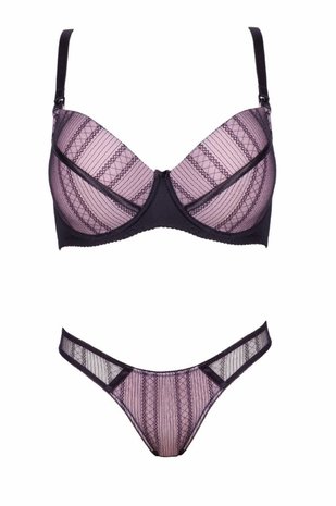 Lupoline Black/Pink slip Lupoline Black/Pink slip