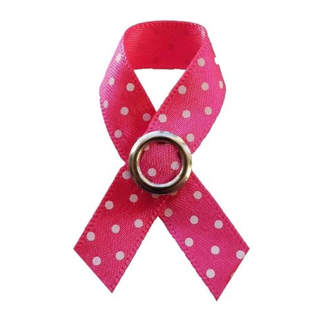 PoppeDop Boobytag Sandy Donker Roze met Witte Stippen