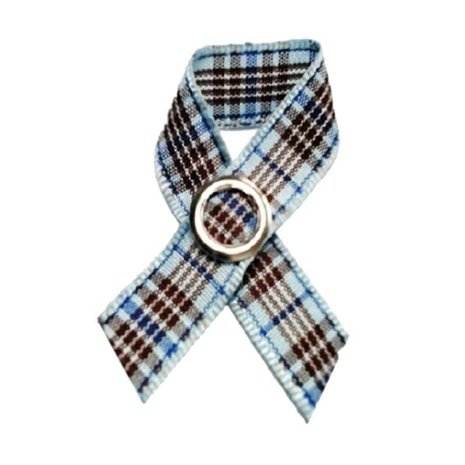 PoppeDop Boobytag Olivier Blauw/Witte Ruitjes