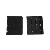 MooiEnZwanger Beha Verlengstuk 3 Haaks Zwart (per stuk)