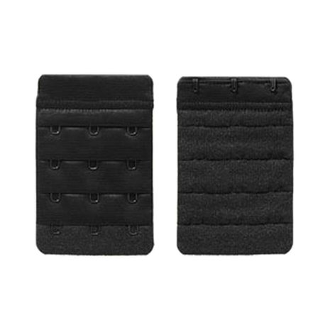 MooiEnZwanger Beha Verlengstuk / Verlenger 3 Haaks Zwart (2 Pack) MooiEnZwanger Beha Verlengstuk / Verlenger 3 Haaks Zwart (2 Pack)