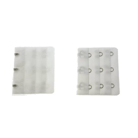 MooiEnZwanger Beha Verlengstuk / Verlenger 3 Haaks Wit (per stuk) MooiEnZwanger Beha Verlengstuk / Verlenger 3 Haaks Wit (per stuk)