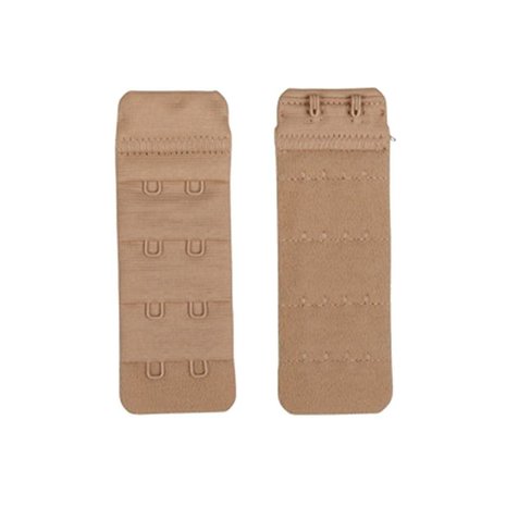 MooiEnZwanger Beha Verlengstuk / Verlenger 2 Haaks Beige (2 Pack)