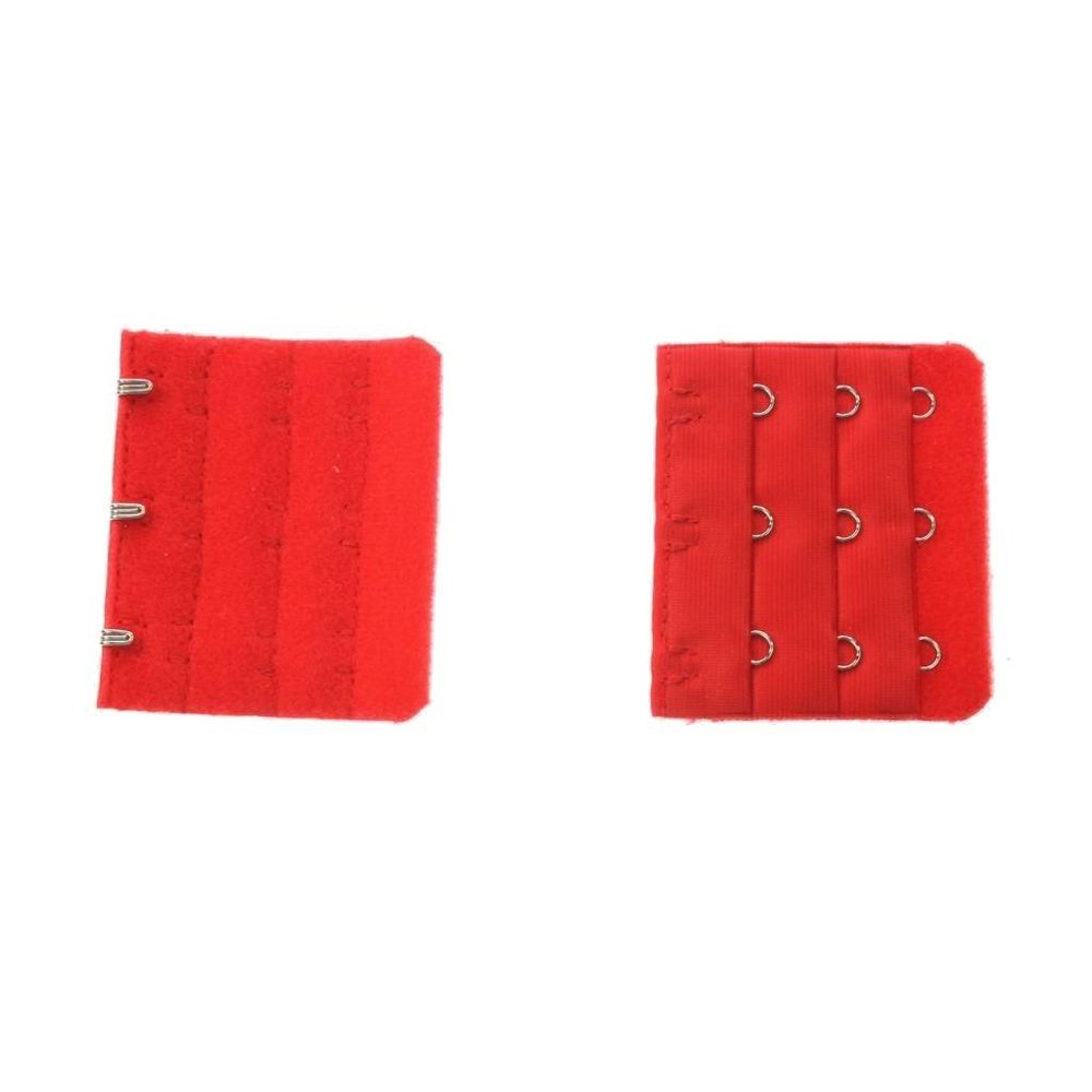 MooiEnZwanger Beha Verlengstuk / Verlenger 3 Haaks Rood (per stuk)