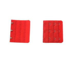 MooiEnZwanger Beha Verlenger 3 Haaks Rood (per stuk) MooiEnZwanger Beha Verlenger 3 Haaks Rood (per stuk)