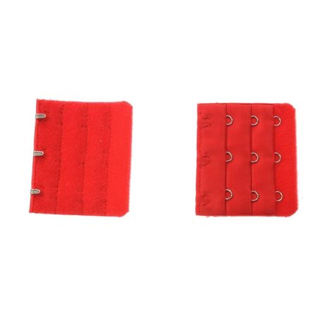 MooiEnZwanger Beha Verlengstuk / Verlenger 3 Haaks Rood (per stuk)