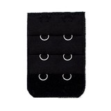 MooiEnZwanger Beha Verlenger 2 Haaks Zwart (per stuk)