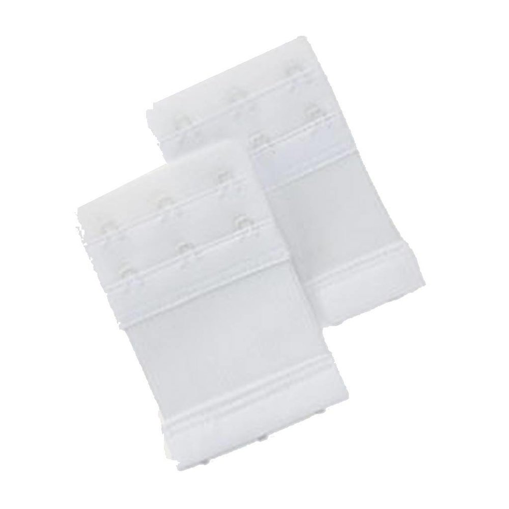 MooiEnZwanger Beha Verlengstuk / Verlenger 3 Haaks met Elastiek Wit (per stuk) MooiEnZwanger Beha Verlengstuk / Verlenger 3 Haaks met Elastiek Wit (per stuk)