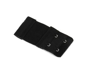 MooiEnZwanger Beha Verlenger 2 Haakjes met Elastiek Zwart (per stuk) MooiEnZwanger Beha Verlenger 2 Haakjes met Elastiek Zwart (per stuk)