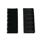 MooiEnZwanger Beha / Corset Verlenger 6 Haaks Zwart (per stuk)