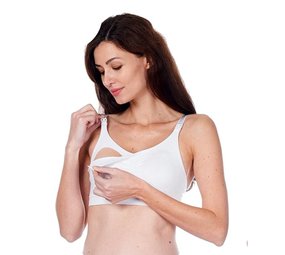 Noppies Voedingsbeha Naadloos Wit