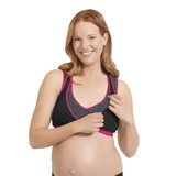 Cake Lingerie Yoga / Sport Borstvoedingsbeha Lotus Zwart / Rose