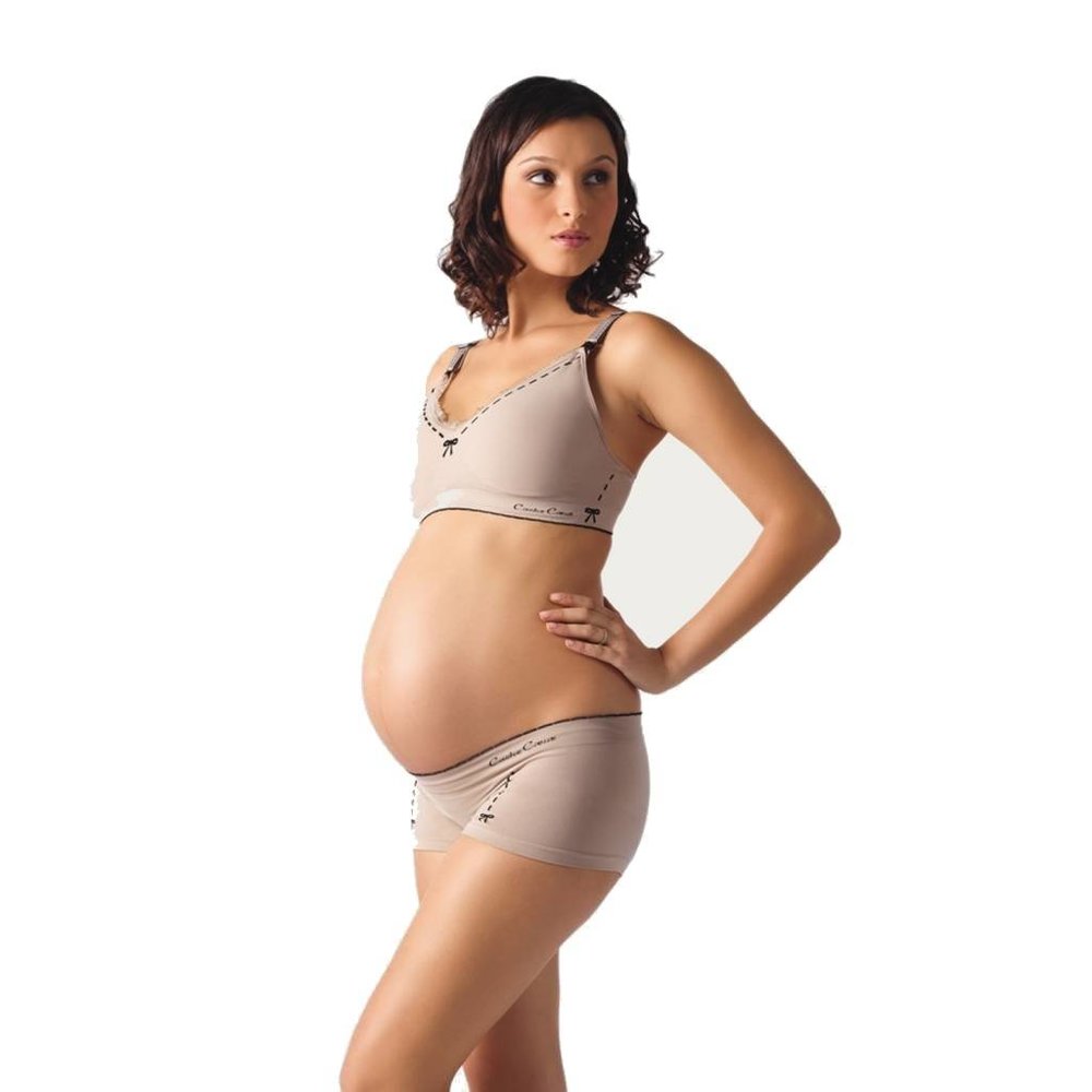 Cache Coeur Shorts Illusion Beige