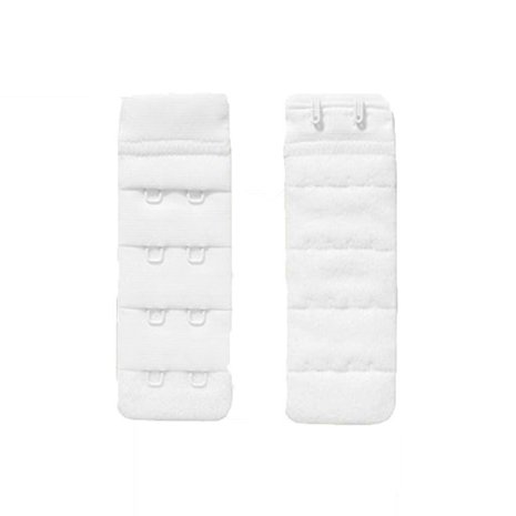 MooiEnZwanger Beha Verlengstuk / Verlenger 2 Haaks Wit (2 Pack) MooiEnZwanger Beha Verlengstuk / Verlenger 2 Haaks Wit (2 Pack)