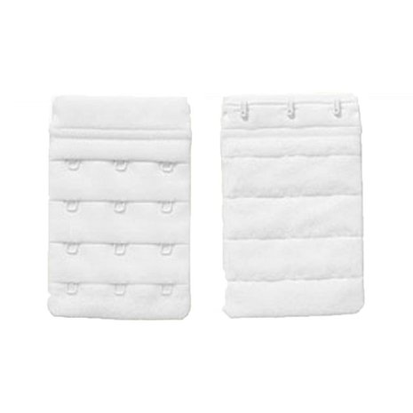 MooiEnZwanger Beha Verlengstuk / Verlenger 3 Haaks Wit (2 Pack) MooiEnZwanger Beha Verlengstuk / Verlenger 3 Haaks Wit (2 Pack)