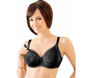 Benefit Voedingsbh Dalaja zwart met beugel