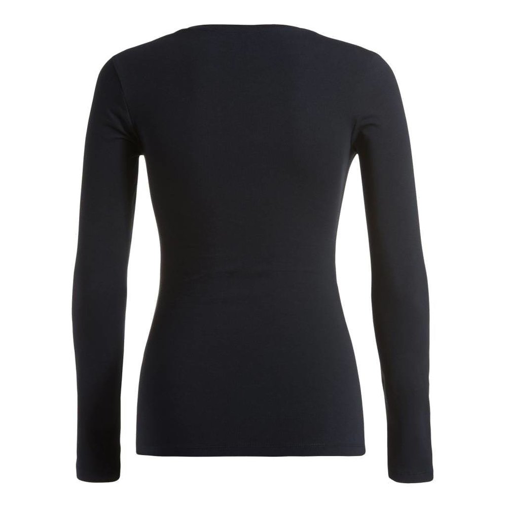 Noppies Zwangerschapsshirt Positieshirt Amsterdam Ronde Hals Lange Mouw Donker Blauw