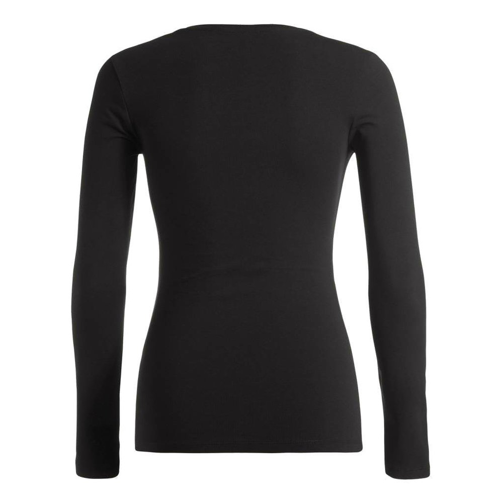 Noppies Zwangerschapsshirt Positieshirt Amsterdam Ronde Hals Lange Mouw Zwart Noppies Zwangerschapsshirt Positieshirt Amsterdam Ronde Hals Lange Mouw Zwart