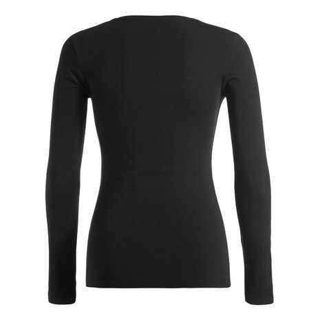 Noppies Zwangerschapsshirt Positieshirt Amsterdam Ronde Hals Lange Mouw Zwart Noppies Zwangerschapsshirt Positieshirt Amsterdam Ronde Hals Lange Mouw Zwart