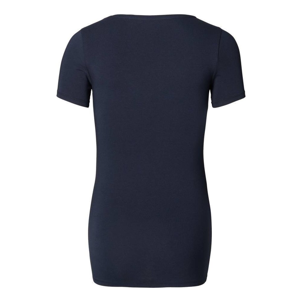 Noppies Zwangerschapsshirt Positieshirt V Hals Amsterdam Korte Mouw Donker Blauw Noppies Zwangerschapsshirt Positieshirt V Hals Amsterdam Korte Mouw Donker Blauw