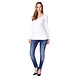 Noppies Zwangerschapsshirt Positieshirt Amsterdam Ronde Hals Lange Mouw Wit Noppies Zwangerschapsshirt Positieshirt Amsterdam Ronde Hals Lange Mouw Wit