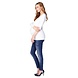 Noppies Zwangerschapsshirt Positieshirt Amsterdam Ronde Hals Lange Mouw Wit Noppies Zwangerschapsshirt Positieshirt Amsterdam Ronde Hals Lange Mouw Wit